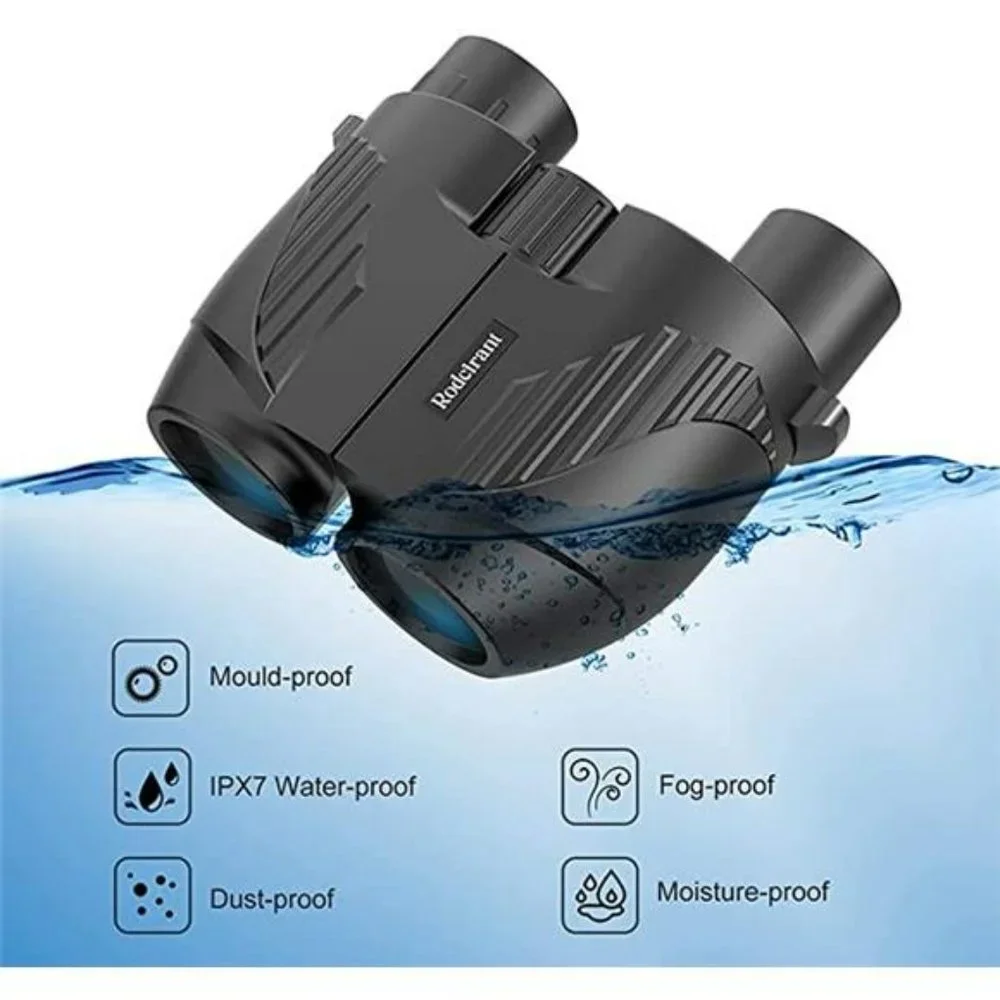 Binoculars 20x25 for Adults and Kids with Low Light Vision, Compact Binoculars